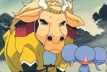 Nanami the cow and Chu-Chu from the Utena movie